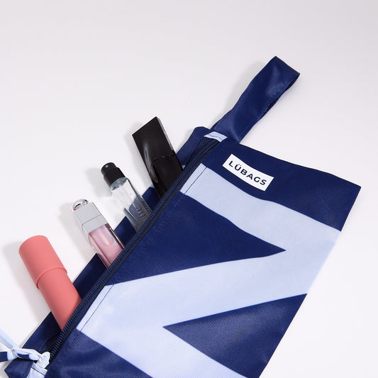 Lübags Flat Flag Bag Tasche für Kosmetika mit Reißverschluss